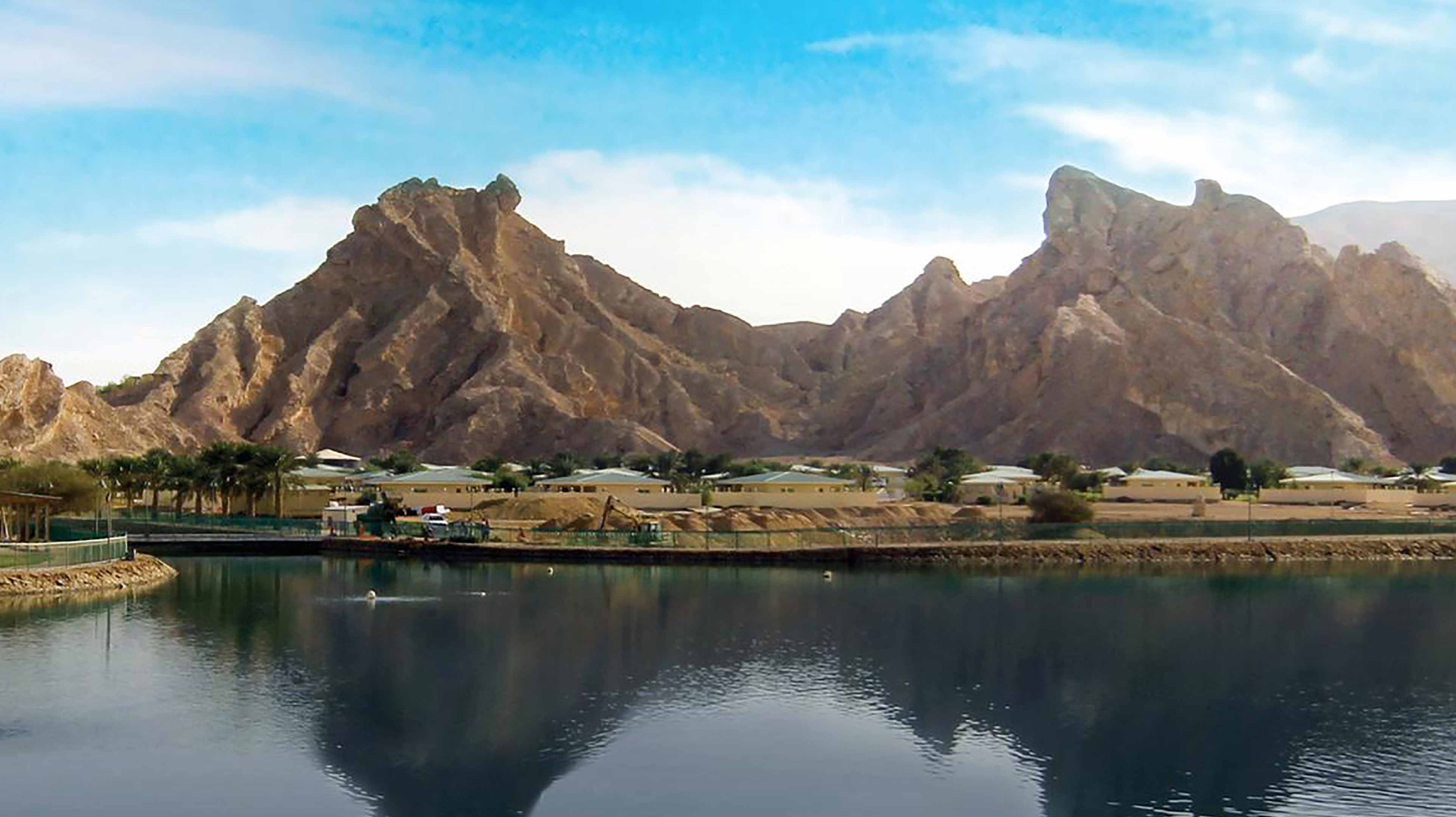 Green mubazzarah chalets