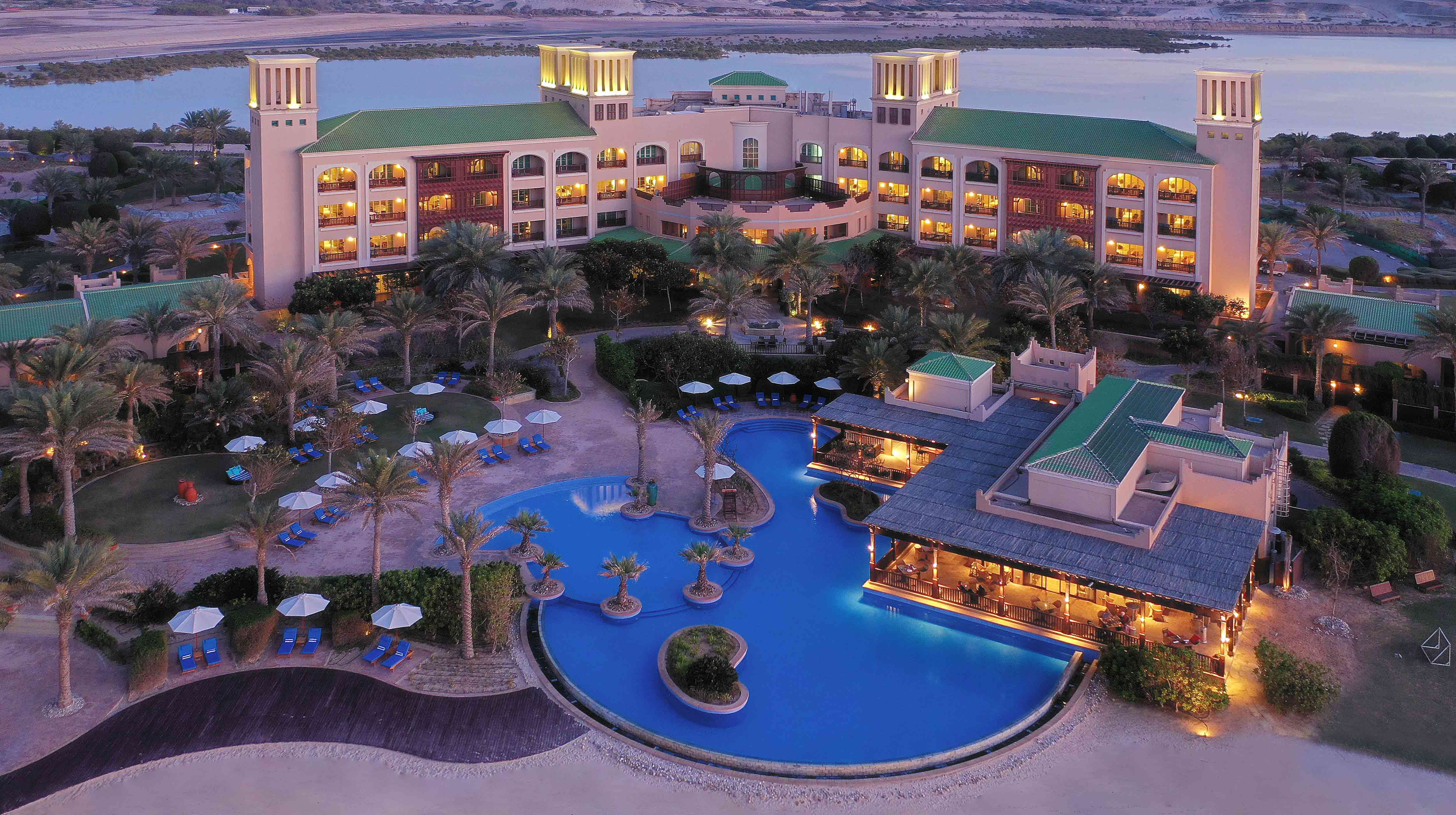 desert island resort by anantara