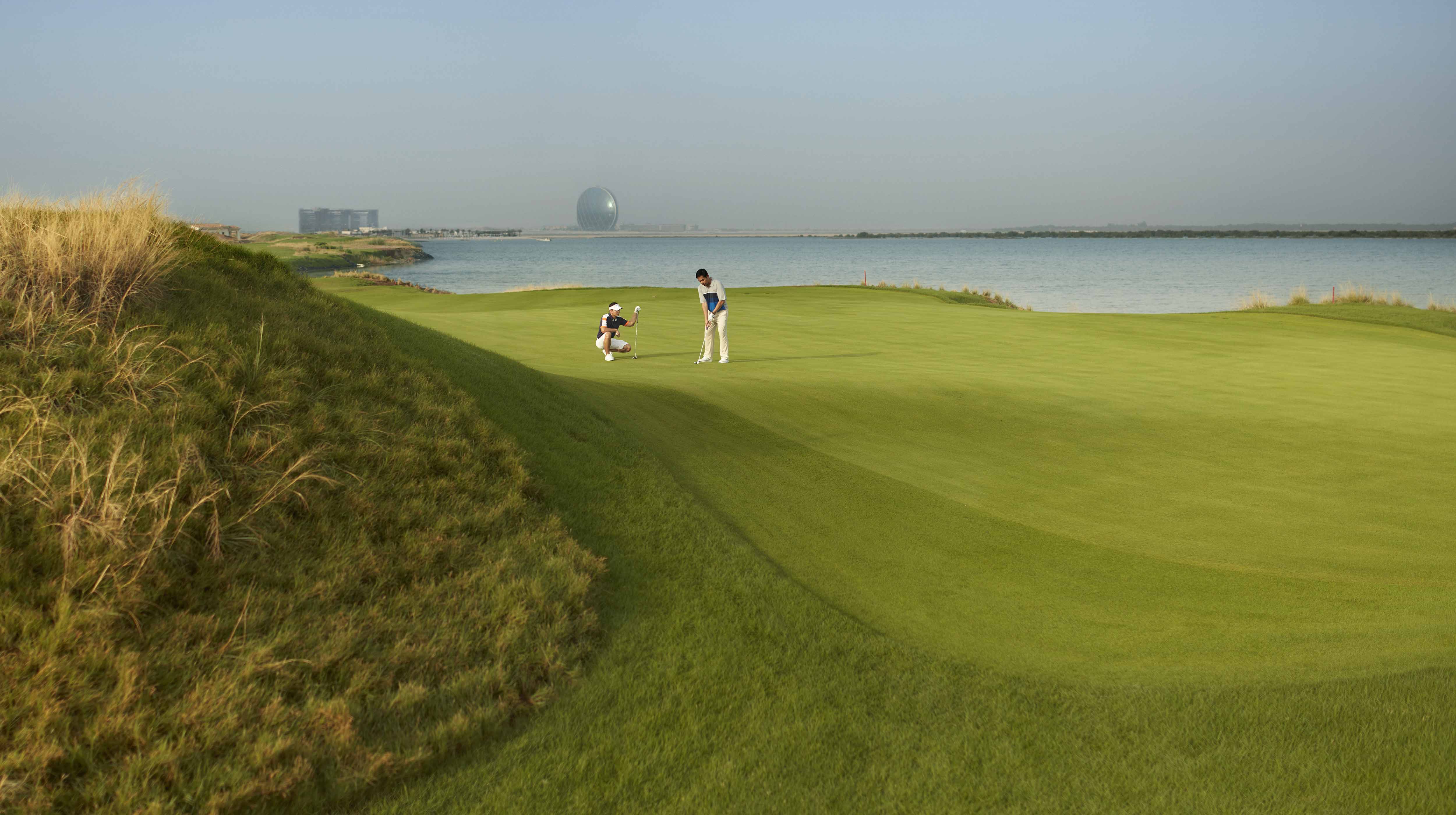 Campo di Links Yas di Abu Dhabi
